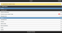 Desktop Screenshot of mobile.infoclimat.fr