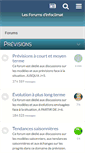 Mobile Screenshot of forums.infoclimat.fr