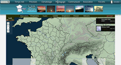 Desktop Screenshot of infoclimat.fr
